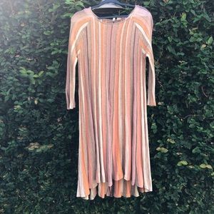 Striped Sweater Dress